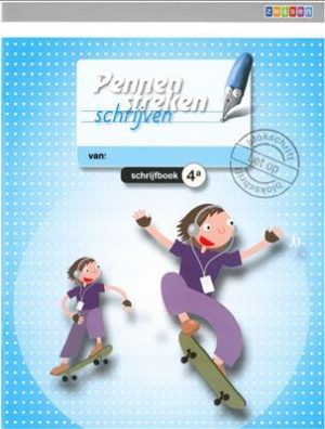 Pennenstreken Schrijfboek 4A blokschrift groep 4