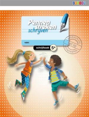 Pennenstreken Schrijfboek 5A blokschrift groep 5