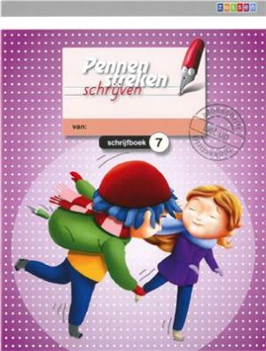 Pennenstreken Schrijfboek 7 blokschrift groep 7